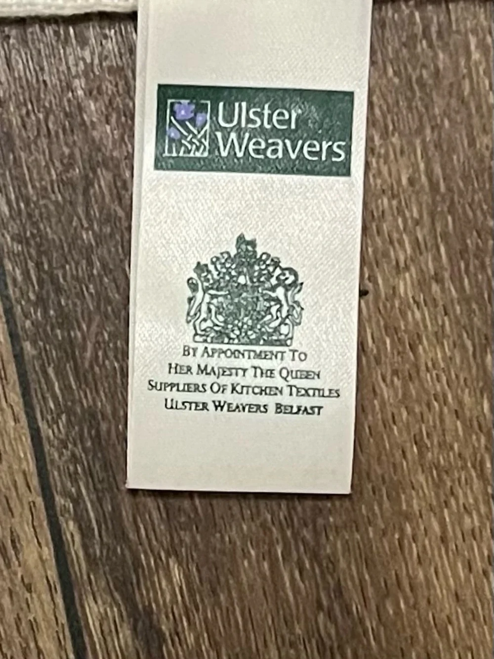 Ulster Weaver Celtic Linen Tea Towel Irish Blessing No2